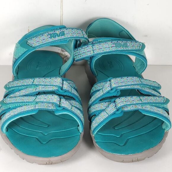 Teva Women's Tirra US6 Blue Flat Trail Hiking Strappy Sport Sandals Shoes - Picture 5 of 15